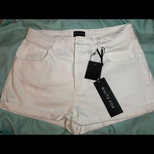⭐️ SOLD ⭐️ White Fox Shorts